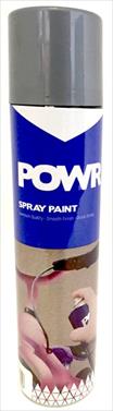 PAINT SPRAY METAL ALUMINIUM 300ML POWR