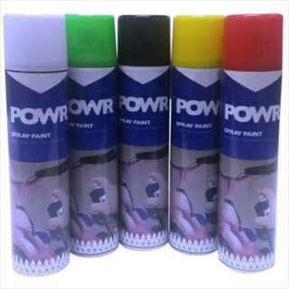 PAINT SPRAY METAL BLUE LIGHT 300ML POWR