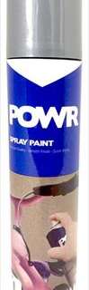 PAINT SPRAY METAL SILVER 300ML POWR