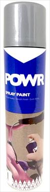 PAINT SPRAY METAL SILVER 300ML POWR