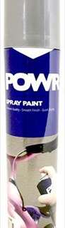 PAINT SPRAY METAL SILVER SUPER 300ML POWR