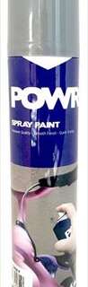 PAINT SPRAY METAL SILVER WHEEL 300ML POWR