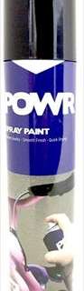 PAINT SPRAY HEAT BLACK 300ML POWR