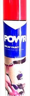 PAINT SPRAY HEAT RED 300ML POWR