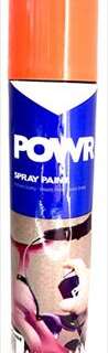 PAINT SPRAY FLUO ORANGE 300ML POWR