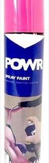PAINT SPRAY FLUO PINK 300ML POWR