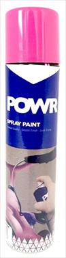 PAINT SPRAY FLUO PINK 300ML POWR