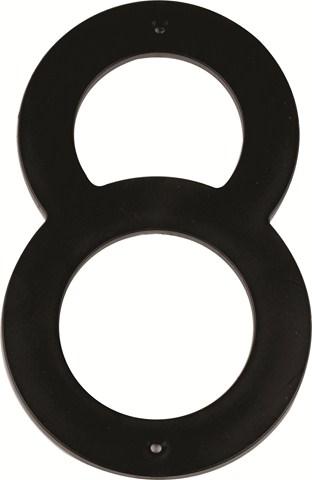 Mackie Numeral Pvc Black 200Mm No.8