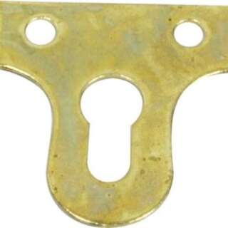 MACKIE GLASS PLATE SLOTTED BR/P 32MM P/4