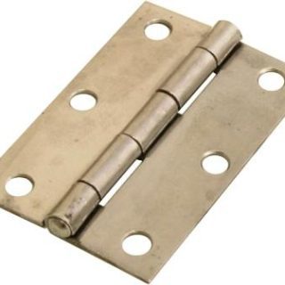 MACKIE HINGE BUTT STEEL  75MM 1PR