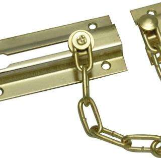 MACKIE DOOR CHAIN BRASS PLATED