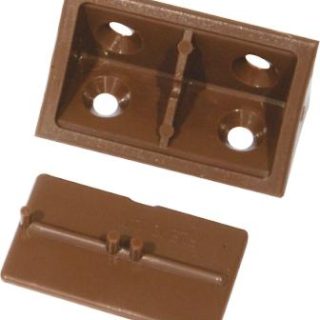 MACKIE CORNER BLOCK&CAP PLAST BROWN P/4