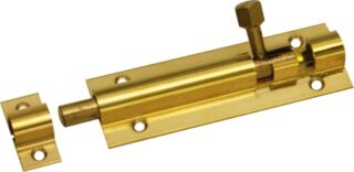 MACKIE BOLT BARREL STR S/BRASS  75MM