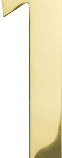 Mackie Numeral Solid Brass 152Mm No.1