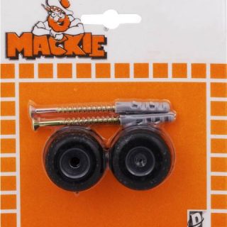 MACKIE DOOR STOPS & SCR X 2RDS