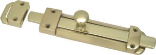 Mackie Bolt Slide Open Brass 200Mm 1Pc