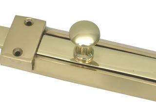 Mackie Bolt Slide Open Brass 200Mm 1Pc