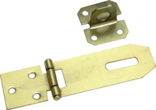 MACKIE HASP & STAPLE HORIZONTAL BR  90MM