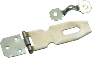 MACKIE HASP & STAPLE E/GALV  75MM