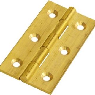 MACKIE HINGE BUTT S/BR 63X35MM 1PR