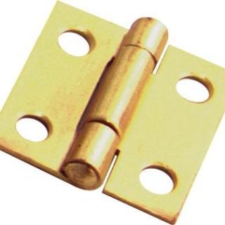MACKIE HINGE BUTT BR/P  25MM 1PR