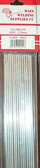 MATWELD P/P RODS ALUM BRAZ 1.6MM P/20
