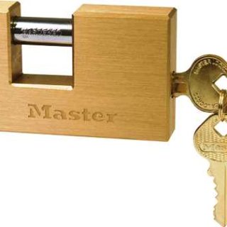 MASTER PADLOCK BRASS 76MM HIDDEN 205349