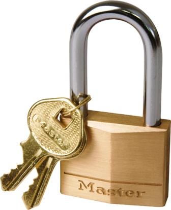 MASTER PADLOCK BRASS 40MM L/SHACK 205341