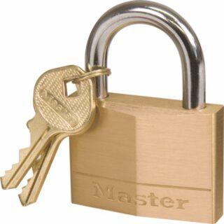 MASTER PADLOCK BRASS 50MM P/1 K/A 600055