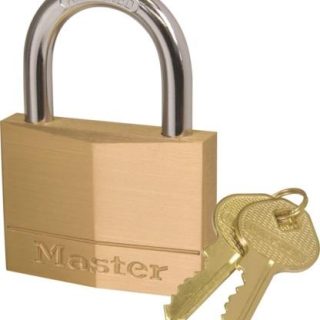 MASTER PADLOCK BRASS 60MM P/1 K/A 600060