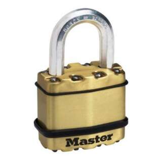MASTER PADLOCK LAMI BRASS 45MM L/SHACK