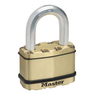 MASTER PADLOCK LAMI BRASS 64MM  455008