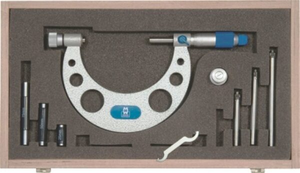 M&W MICROMETER W/ANVILS   0-100MMX.01MM