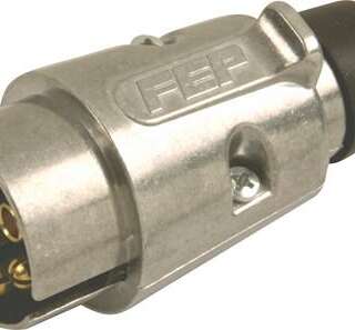 Trailer Plug Male Metal 7Pin