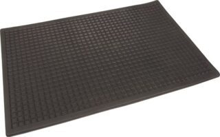 Car Mat Rubber Mq Black 50X35Cm
