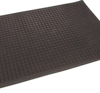 Car Mat Rubber Mq Black 50X35Cm