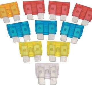 Fuse Blade Set P/10(3X10A&15A 2X20A&25A)
