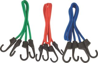Bungee Cord X-Strap Orange Set P/6
