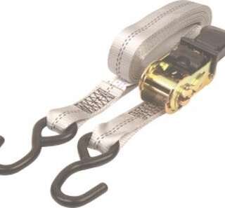 Tiedown Ratchet Blue W/Hooks 4.6M P/2