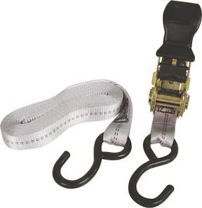 Tiedown Ratchet Blue W/Hooks 4.6M P/4