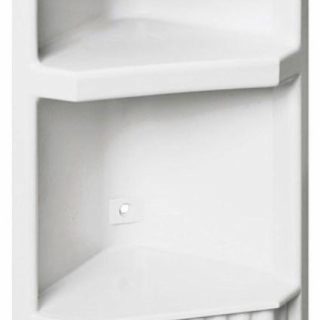 MTS HOME  PVC CORNER SHOWER CADDY