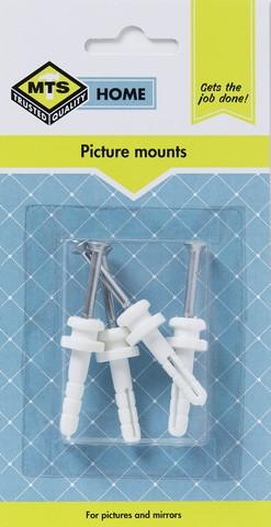 MTS HOME PICTURE MOUNTS NAIL-IN