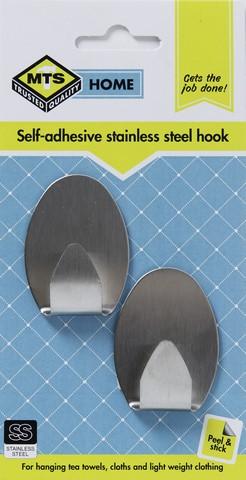 MTS HOME OVAL HOOK S/S MED P/2