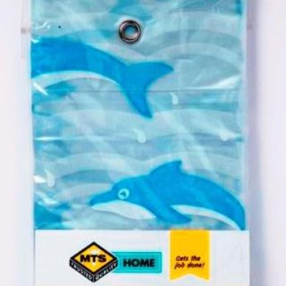 MTS HOME  PVC SHOWER CURTAIN SEASCAPES