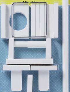 MTS HOME  BATHROOM SET 5PC WHITE