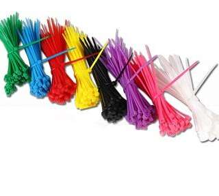 Mts 200Pc Cable Tie Combo Multi Coloured