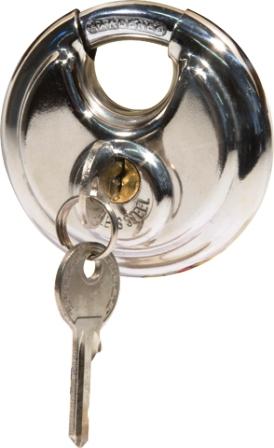 PADLOCK MTS DISCUS 70MM