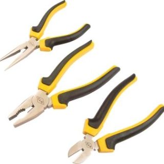 PLIER MTS MECHANIC SET 3PC YEL/BLK