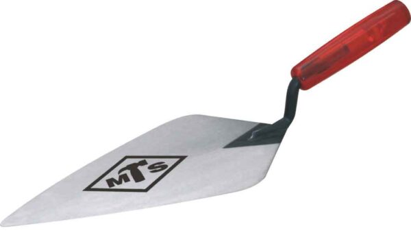 TROWEL MTS BRICK RED P/HANDLE 280MM