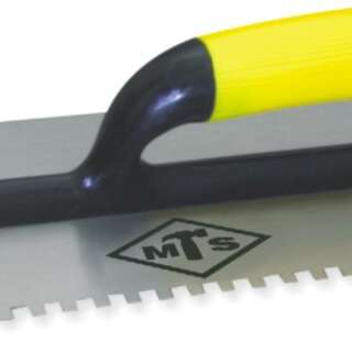 TROWEL MTS PLASTER P/HNDL NOTCH SQR 6MM